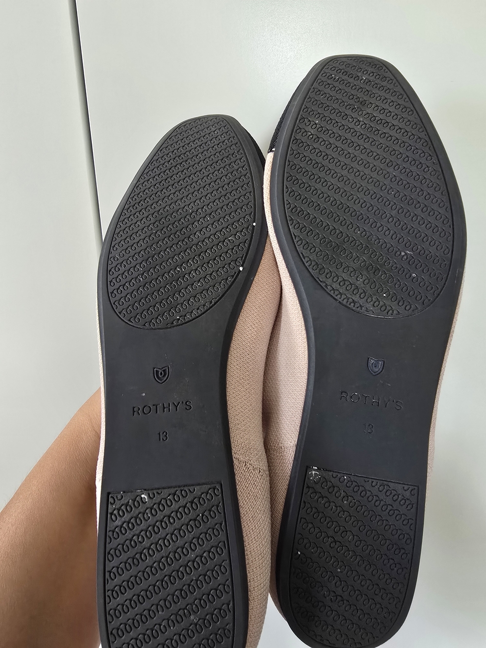 Rothy's Two-Tone Knit Ballet Flats - Picture 4 of 5
